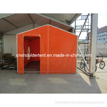 Red Color Canvas Fabric Tent with Windows